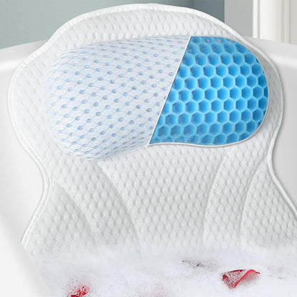 Relaxing Ergonomic Bath Pillows for Tub Neck and Back