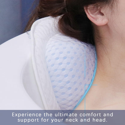 Relaxing Ergonomic Bath Pillows for Tub Neck and Back