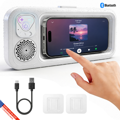 Waterproof Phone Case with Bluetooth Speaker